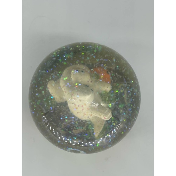 Pre-owned EUC Greenbrier Small Halloween Glitter Snow Globe Ghosts & pumpkins - Picture 7 of 8